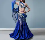 Professional Egyptian Belly Dance Set Diamond Custom made any color/size