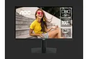 AOC 21.45'100Hz 1920 x 1080 (FHD) VGA x 1 HDMI 1.4 x 1 AdaptiveSync 3-Sided Frameless Low Blue Mode, Office, POS, Business, Uni, Home Monitor 22B15HN