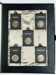 Z Zippo 1999 State Quarters Volume 1 NY., PA., DE.,CT., GA.,