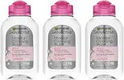 Garnier SkinActive Micellar Cleansing Water, For All Skin Types, Travel Size, 3 Count