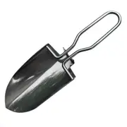 2PCS Outdoor Mini Portable Stainless Steel Folding Gardening Snow Camping Shovel Tool As shown