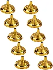 DOITOOL 10Pcs Mini Flag Holder Base Small Desk Flag Stands for Party Decorations Easy to Use and Flag Holders for National Celebrations and Festivals