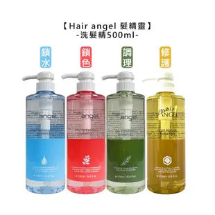 【Hair angel 髮精靈】洗髮精 調理 鎖水 修護 鎖色 毛囊 洗髮 保濕 清潔 控油 頭皮 公司貨