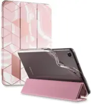 For Galaxy Tab A 8.4 2020 Case Flexible Soft Clear TPU Back, Slim Fit Pink