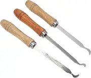 TEHAUX Stainless Steel Cleaning Tool Set Scraper Wheel Brush and Cleaning Shovel for Kitchen