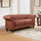 Madeline 2 Seater Sofa Luxurious Chesterfield Style Button Tufted