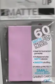 60 PRO-MATTE Pink YUGIOH size DECK PROTECTORS CARD SLEEVES Ultra Pro