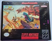 Wanderer's From Y's III CASE ONLY Super Nintendo SNES Rigid Clamshell Box 4+SAVE