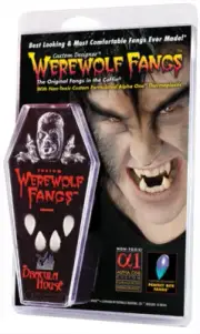 Werewolf Fangs Clam Shell - Morris Costumes