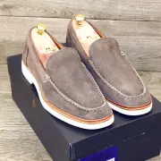 * NEW * $325 Allen Edmonds WILDER Venetian Loafer 10.5 D Suede * new Cedar Trees