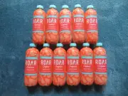 (11) Roar Organic Water Complete Hydration Georgia Peach 18 Oz Each !