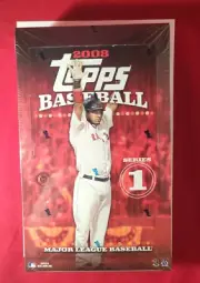 2008 Topps Baseball Series 1 Hobby Box Factory Sealed