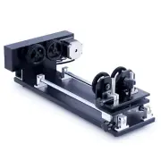 OMTech 4-Wheel Rotary Axis Attachment fits 50W above CO2 Laser Cutter Engraver