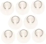 Bathtub Accessories 8pcs Drain Filter Sink Stopper Anti-Clogging Plugs with Pull Ring