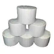 6 Pack Direct Thermal 2.25X1.25 1000 roll Perforated Label For Zebra & Rollo