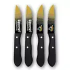 Sports Vault NFL Jacksonville Jaguars Logo Steak Knives Set of Four