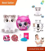 Smitten Kittens Scottishfold Alli - 10 Sounds & 5 Surprises - Interactive Play