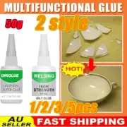 Welding High-Strength Oily Glue - Uniglue Universal Super Glue 50g TO