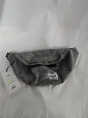 .= Herschel Raven X Seventeen Waist Pack With Zipper Gray Pattern HSC-BP-1149-1