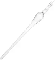 GRIRIW Glass Calligraphy Pen Vintage Dip Pen Rounded Edges Easy to Clean for Art Writing