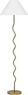 Cooper & Co. Lulu 161cm Squiggle Floor Lamp Gold