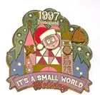 Disney Pin Christmas it's a Small World Magical Milestones Holiday Clock Face