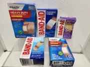 Band-Aid Miscellanous Lot 130--total. Boxes Damaged Lot-A