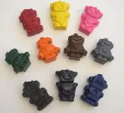10 Robot Space Crayons Party Favors Birthday Teacher Supply Outer Space Party