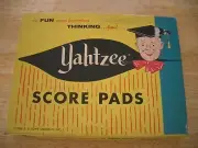 Vintage Yahtzee Score Pads 1956 E.S. Lowe Company 4 Full Pads