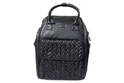 LaTASCHE Elegance Infant Baby Portable On the Go Nappy Carry Backpack Black