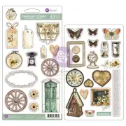 In The Moment Chipboard Stickers 35/PkgP664060