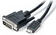 Laser 2M Mini HDMI to Dvi Cable Male to Male