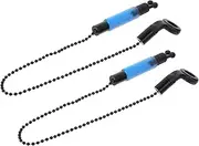 TOKIDNY 2Pcs Durable Fishing Alarm with Swingers Practical Fishing Kit for Easy Bite Alarms to Avoid Visual Fatigue