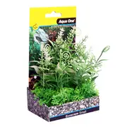 Aqua One Plant Aquarium Ecoscape Snow Swirl Green S