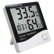 Digital Large LCD Display Temperature Humidity Thermometer Home Comfort Monitor