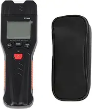 Digital Wood Moisture Meter, LCD Damp Detector Hygrometer with 4 Wood Modes, 0.5% Accuracy for Woodworking Construction Bamboo Paper Testing