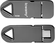 lcwamy Type C 32GB USB Stick Type C 32GB Metal USB Flash Drive USB Type C Flash Drive 32GB USB Type C Memory Stick 32GB
