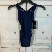 Speedo Women's Swimsuit Speedo Pro LT Team Navy Size 26 NWT