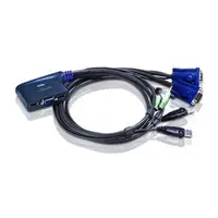 在飛比找PChome商店街優惠-ATEN CS62U 2埠USB VGA/音訊 Cable 