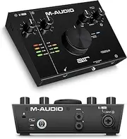 M-Audio AIR 192x4 USB C Audio Interface for Recording, Podcasting, Streaming with Studio Quality Sound, 1 XLR in and Music Production Software