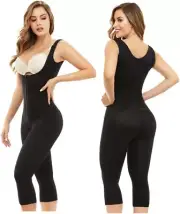 Faja Colombiana Diane&Geordi Capri Butt-Lifting Girdle Open Bust Powerlight New