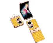 043 Phone Case Ring Anti Drop Protective Case Suitable for Huawei P50Pocket