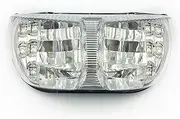 Motorcycle Indicators Turning For Y&amaha FZ8 FZ8 For Fazer FZ1 N FZ1 For Fazer Motorcycle Light Modified LED Tail Light Brake With Led Turn Signal Running(Clear)