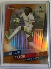 Topps Finest Champions League 2019 2020 BERTRAND TRAORE /25 orange