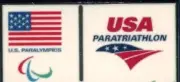 Rare Undated USA Paralympic Triathlon Team NOC Prototype Pin