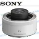 SONY SEL20TC 增距鏡 2.0倍增距鏡頭 2X增倍鏡 外接鏡頭 公司貨【中壢NOVA-水世界】【APP下單4%點數回饋】