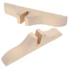 2 Pcs Screen Base Room Partition Support Bases Divider Post Panel