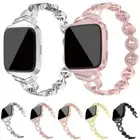 Metal Bling Strap Watch Band for Fitbit Versa 4 3 2 1 Lite/Sense 1 2 Bracelet