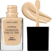 WET N WILD - Photo Focus Dewy Foundation Soft Beige - 0.95 oz (28 ml)