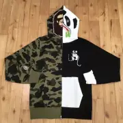 Ape Head Panda Hoodie L Size Full Zip A Bathing Bape No.aj1225